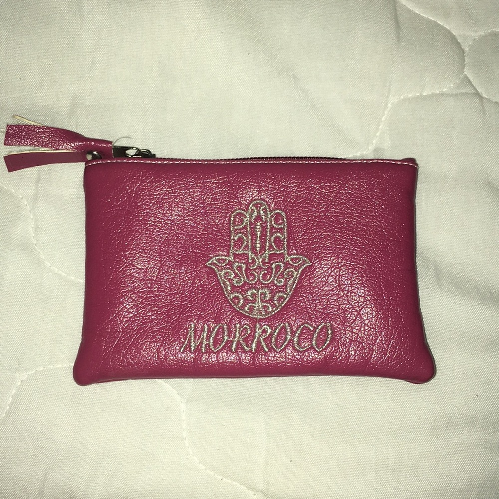 Morroco coin/change pouch.